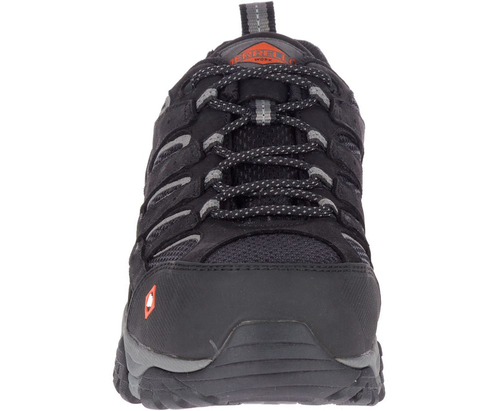 Tenis Homem - Merrell Moab Vertex Vent Comp Toe Wide Width - Pretas - BWG851324